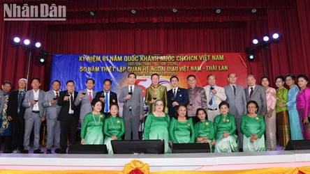 Vietnamese community in Bangkok celebrates National Day, diplomatic ties